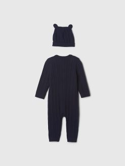 Baby Cable-Knit Sweater Set