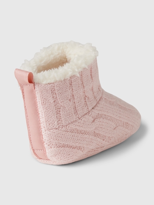Baby CashSoft Cozy Sweater Booties Baby CashSoft Cozy Sweater Booties