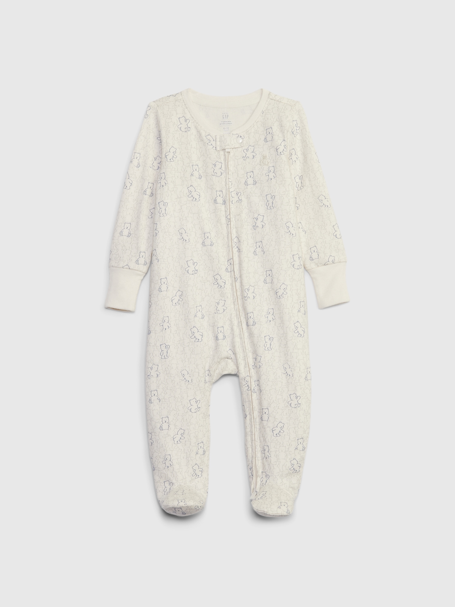 Baby First Favorites Organic CloudCotton Footed One-Piece Baby First Favorites Organic CloudCotton Footed One-Piece