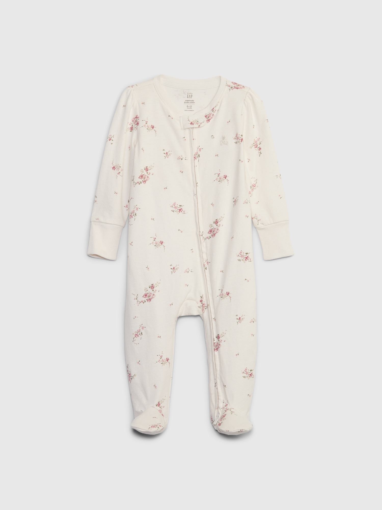 Baby First Favorites Organic CloudCotton Footed One-Piece Baby First Favorites Organic CloudCotton Footed One-Piece