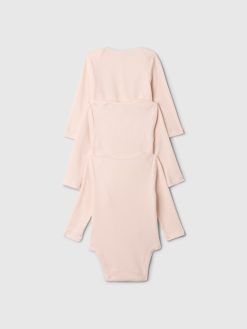 Baby First Favorites Rib Bodysuit (3-Pack)