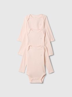 Baby First Favorites Rib Bodysuit (3-Pack)