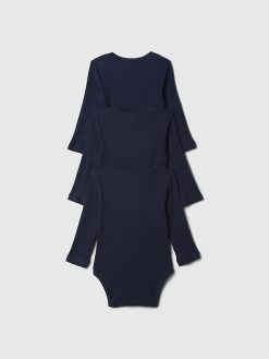 Baby First Favorites Rib Bodysuit (3-Pack)