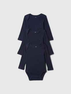 Baby First Favorites Rib Bodysuit (3-Pack)