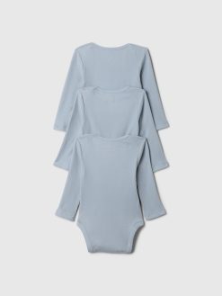 Baby First Favorites Rib Bodysuit (3-Pack)