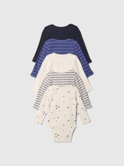 Baby First Favorites Rib Bodysuit (5-Pack)