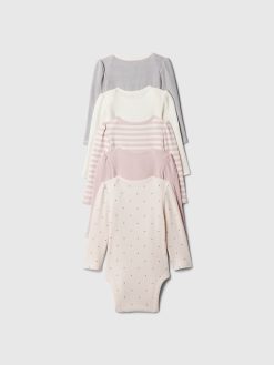 Baby First Favorites Rib Bodysuit (5-Pack)