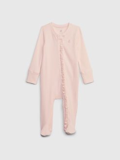 Baby First Favorites TinyRib Footed One-Piece