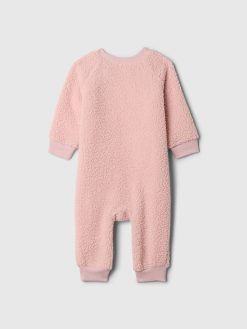 Baby Gap Logo Sherpa One-Piece