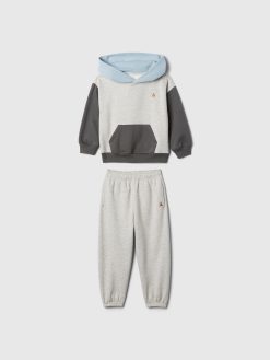 Baby & Toddler Colorblock Relaxed Hoodie Sweat Set