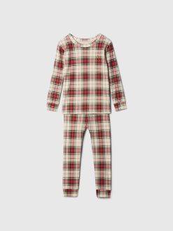 Baby & Toddler Organic Brushed Cotton Holiday PJ Set