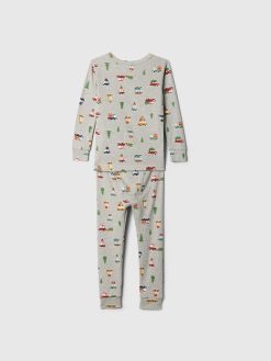 Baby & Toddler Organic Brushed Cotton PJ Set