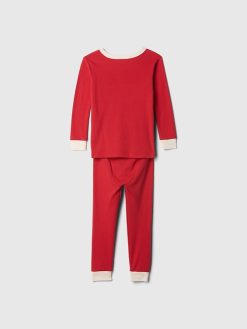 Baby & Toddler Organic Brushed Cotton PJ Set