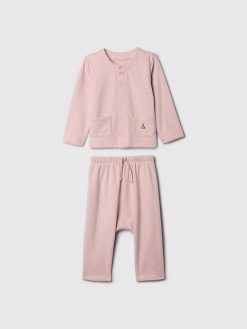 Baby Vintage Soft Cardigan Set