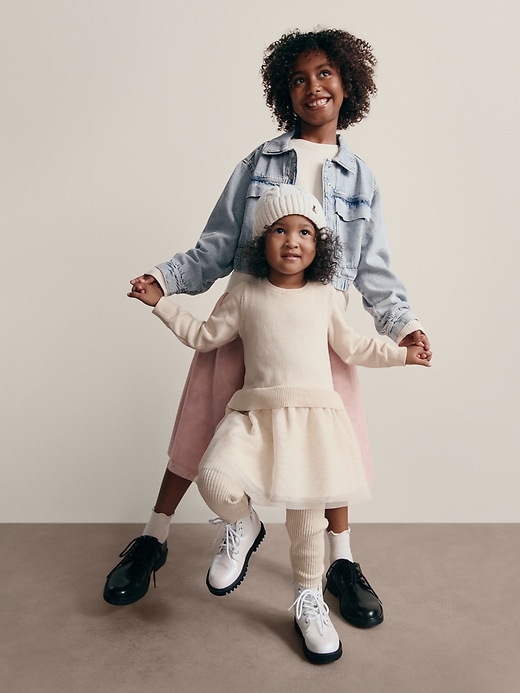 Baby & Toddler 2-in-1 Sweater Tulle Dress Baby & Toddler 2-in-1 Sweater Tulle Dress