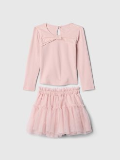 Baby & Toddler Bow Tulle Outfit Set