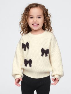 Baby & Toddler CashSoft Bow Sweater