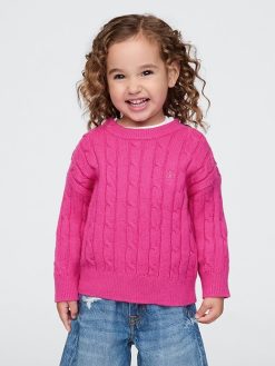 Baby & Toddler CashSoft Cable-Knit Sweater