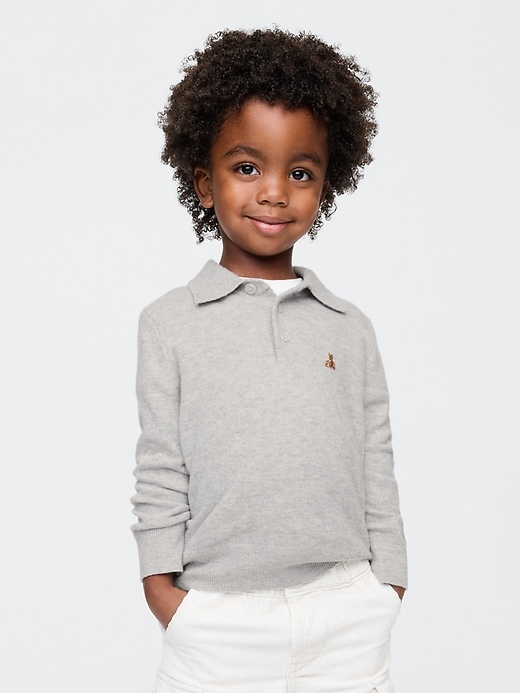 Baby & Toddler CashSoft Polo Sweater Baby & Toddler CashSoft Polo Sweater