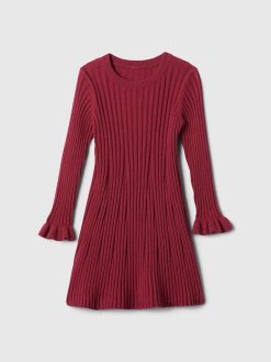 Baby & Toddler CashSoft Rib Sweater Dress