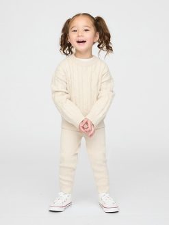 Baby & Toddler CashSoft Rib Sweater Leggings