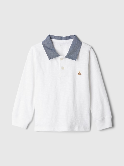 Baby & Toddler Chambray Polo Shirt Baby & Toddler Chambray Polo Shirt