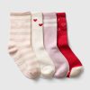 Baby & Toddler Crew Socks (4-Pack)