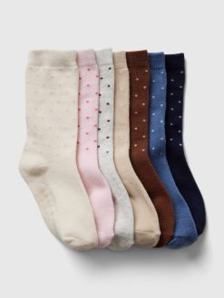 Baby & Toddler Crew Socks (7-Pack)