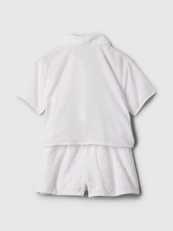 Baby & Toddler Embroidered Outfit Set