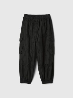 Baby & Toddler Eyelet Cargo Joggers