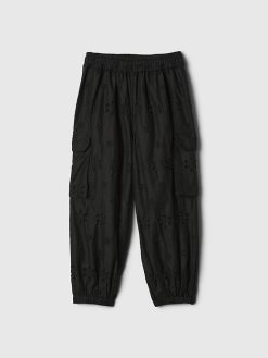 Baby & Toddler Eyelet Cargo Joggers