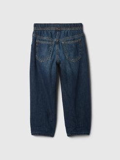 Baby & Toddler Fleece-Lined Baggy Jeans