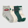 Baby & Toddler Holiday Quarter Crew Socks (4-Pack)