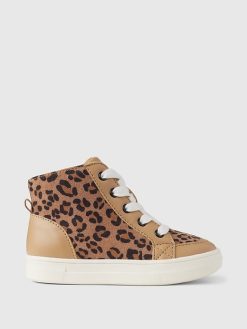 Baby & Toddler Leopard High-Top Sneakers
