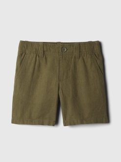 Baby & Toddler Linen-Cotton Shorts