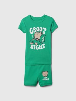 Baby & Toddler Marvel Organic Cotton Short PJ Set