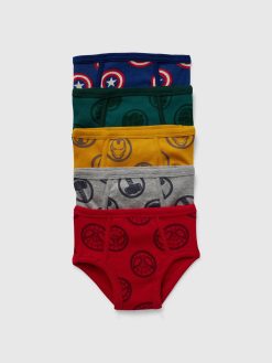 Baby & Toddler Marvel Organic Cotton Superhero Briefs (5-Pack)