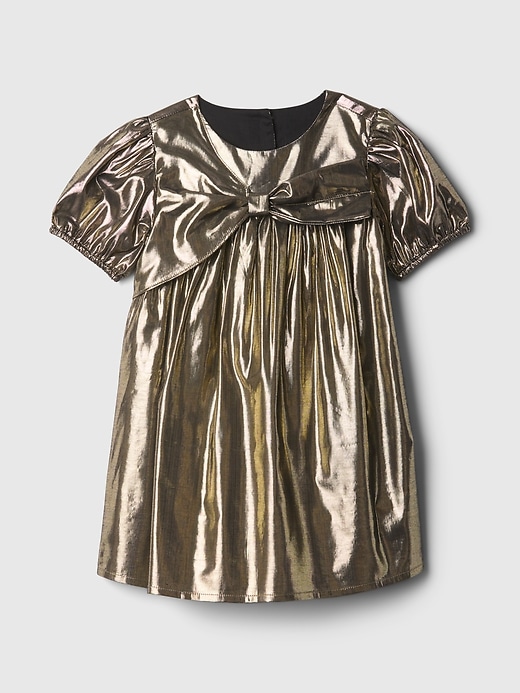 Baby & Toddler Metallic Bow Dress Baby & Toddler Metallic Bow Dress