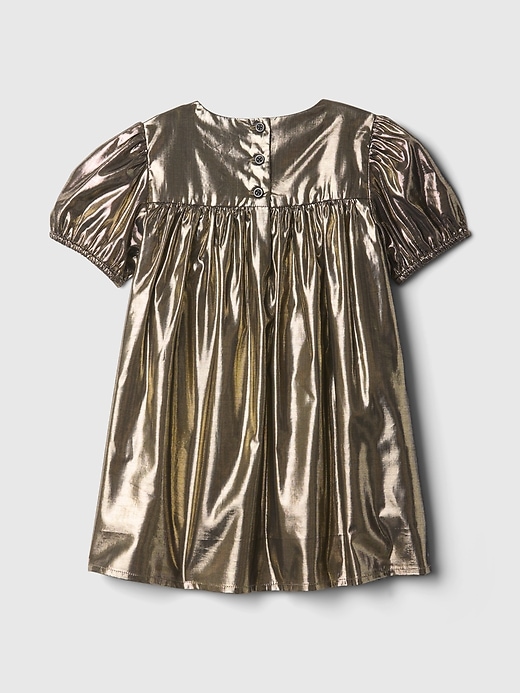 Baby & Toddler Metallic Bow Dress Baby & Toddler Metallic Bow Dress