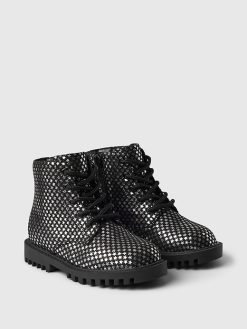 Baby & Toddler Metallic Lace-Up Boots