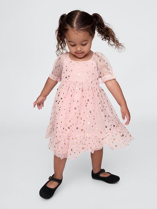 Baby & Toddler Metallic Tulle Dress Baby & Toddler Metallic Tulle Dress