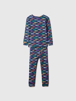 Baby & Toddler Organic Cotton Crayon PJ Set