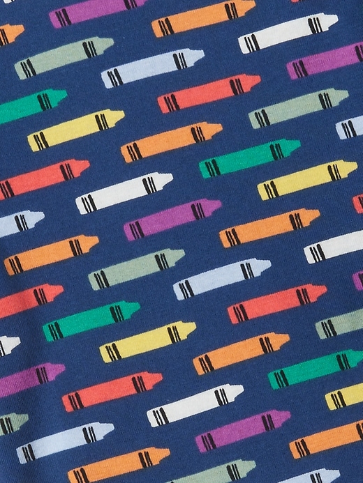 Baby & Toddler Organic Cotton Crayon PJ Set Baby & Toddler Organic Cotton Crayon PJ Set