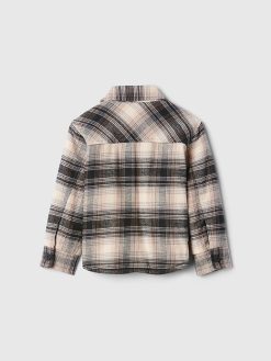 Baby & Toddler Organic Cotton Flannel Shirt Jacket
