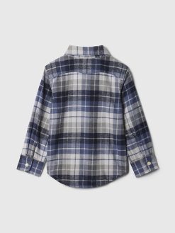 Baby & Toddler Organic Cotton Flannel Shirt