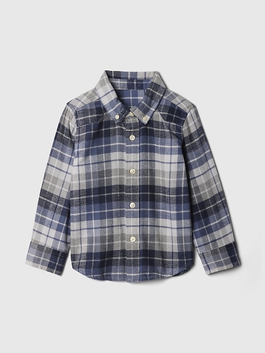 Baby & Toddler Organic Cotton Flannel Shirt Baby & Toddler Organic Cotton Flannel Shirt