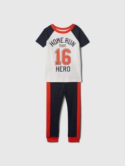 Baby amp Toddler Organic Cotton PJ Set sports multi 247x329 - Baby & Toddler Organic Cotton PJ Set