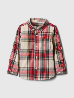 Baby & Toddler Organic Cotton Poplin Shirt