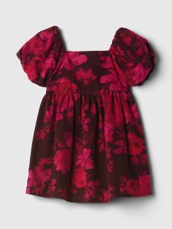 Baby & Toddler Puff Sleeve Corduroy Dress