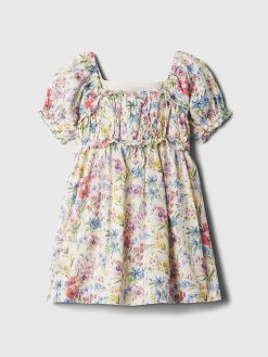 Baby & Toddler Puff Sleeve Dress